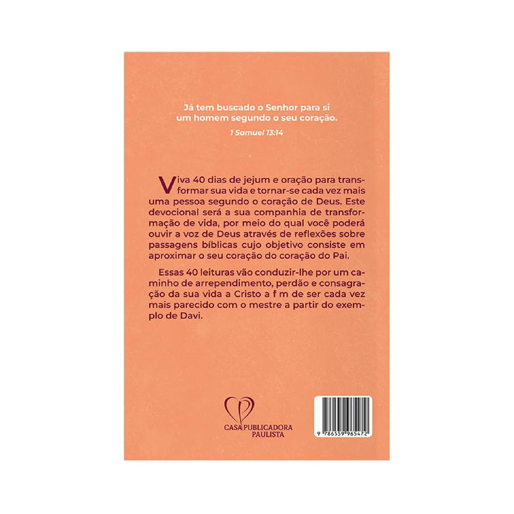 Livro 40 Dias Vivendo Segundo o Coração de Deus – Kennedy Carvalho