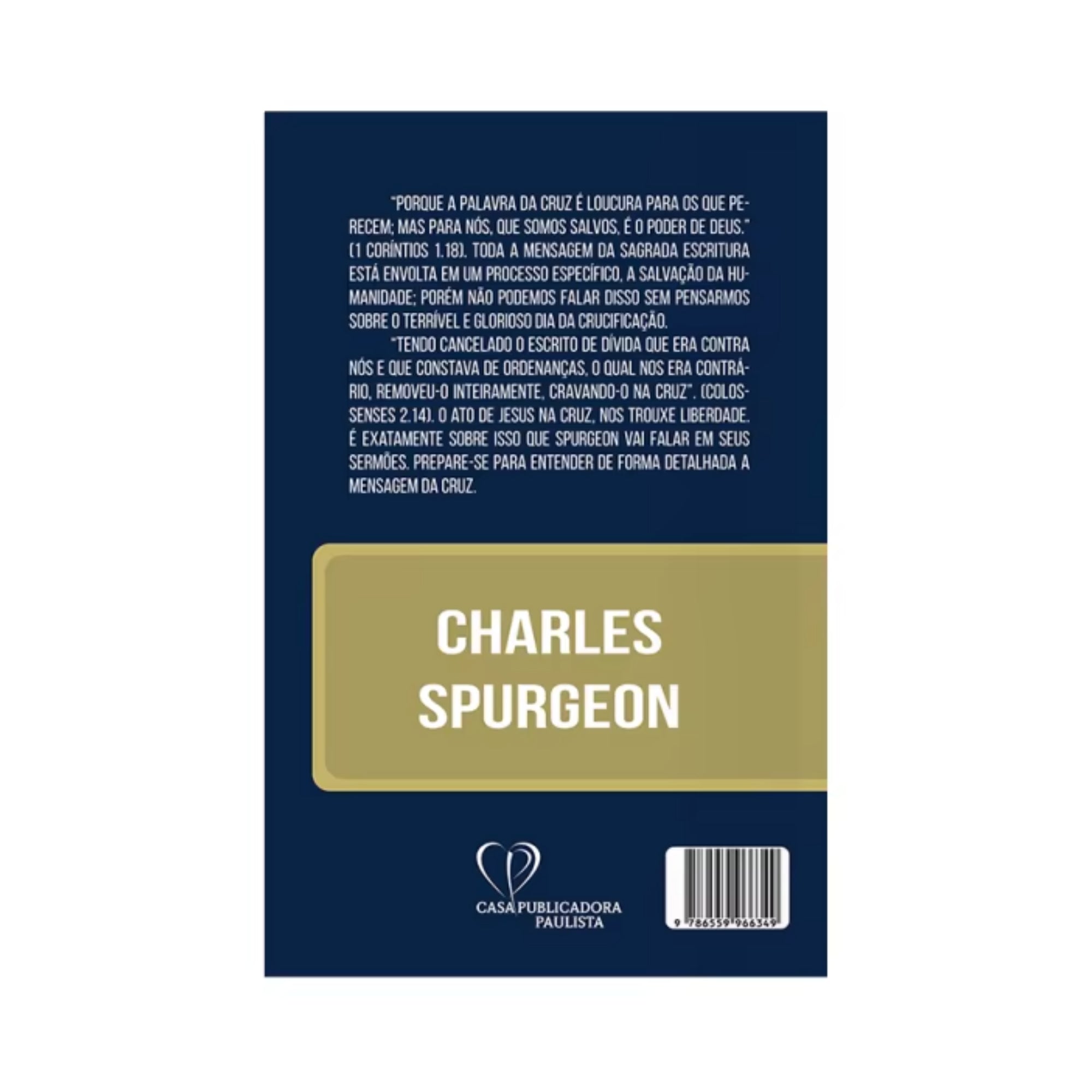 Livro A Cruz de Cristo - Charles Spurgeon - Baseado na Bíblia
